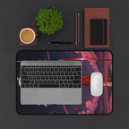 Anime Girl Warrior Mouse Pad, Unique Gaming Desk Mat