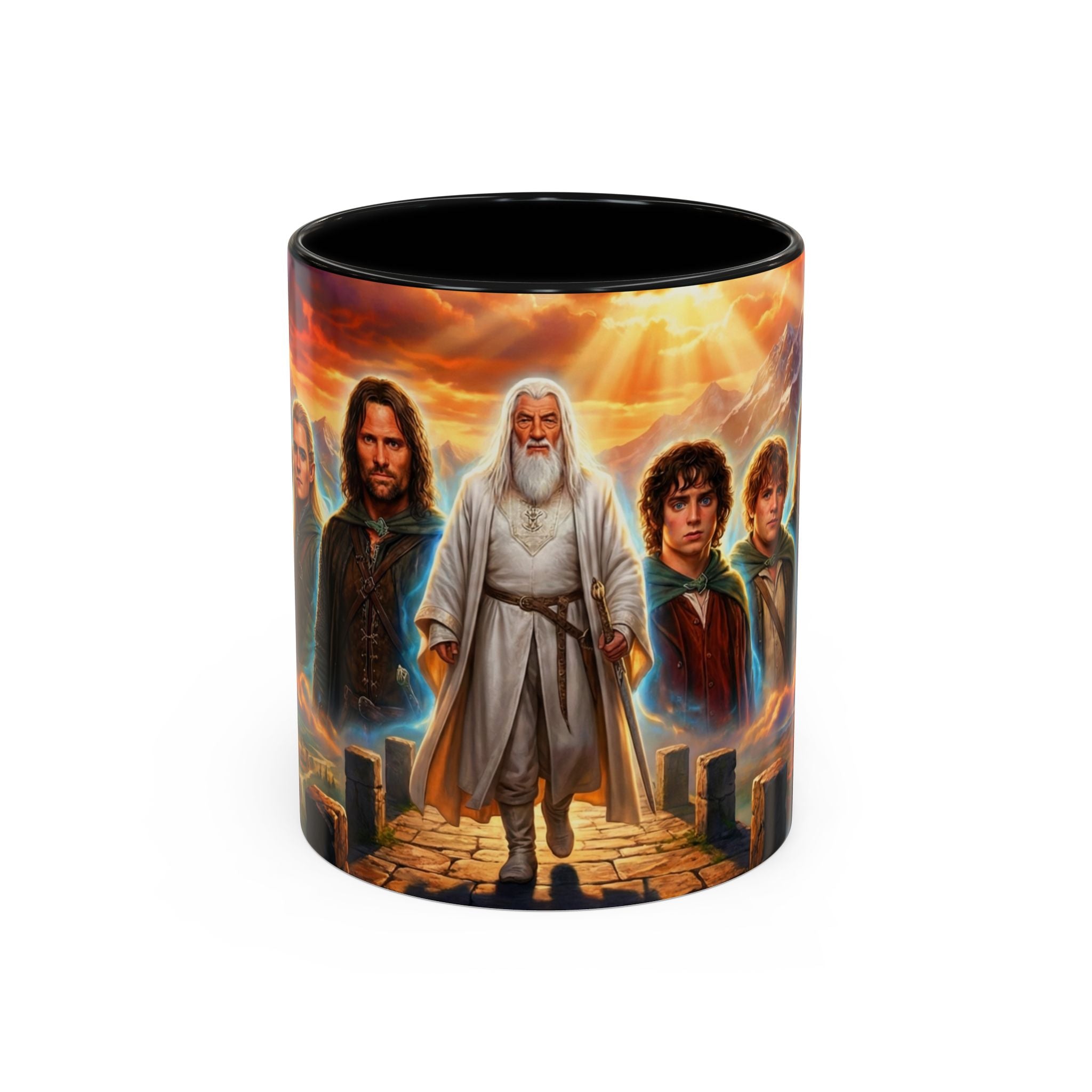 The Lord of the Rings Mug, Vibrant LOTR Coffee Mug for Fans