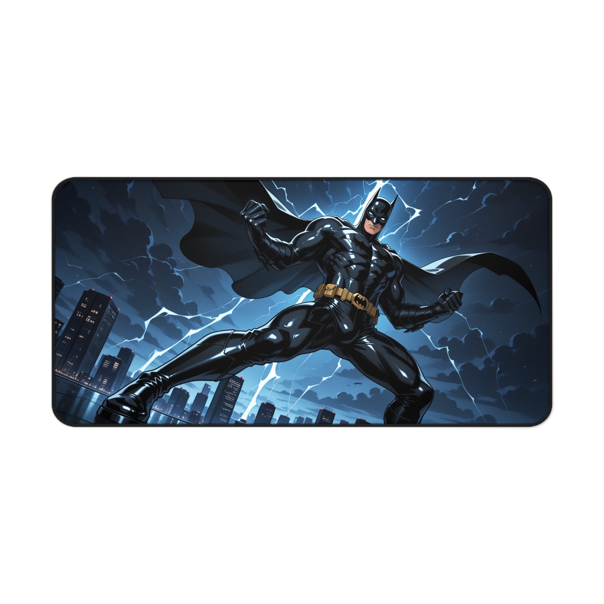 Batman Desk Mat, Gaming Mouse Pad, Superhero Playmat with Vibrant Print