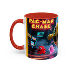Pac-Man Mug, Colorful Ceramic Cup