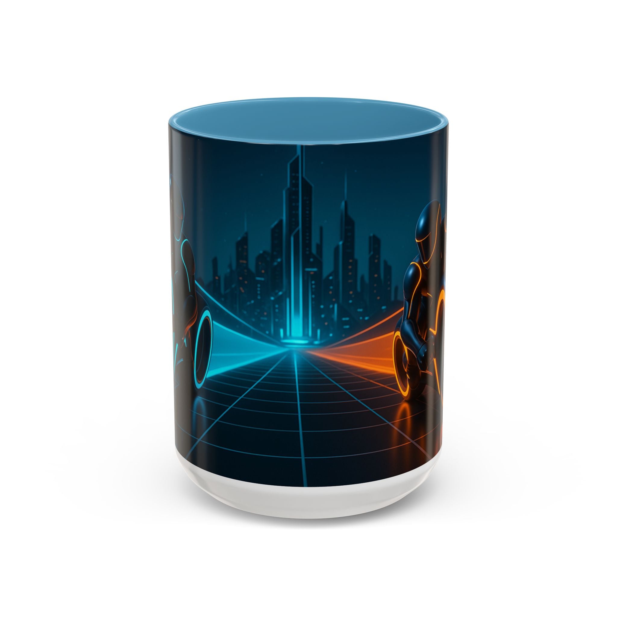 Tron Ceramic Mug. Tron Coffee Cup