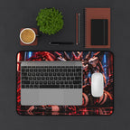 Vibrant Anime Waifu Gaming Mouse Pad & Desk Mat