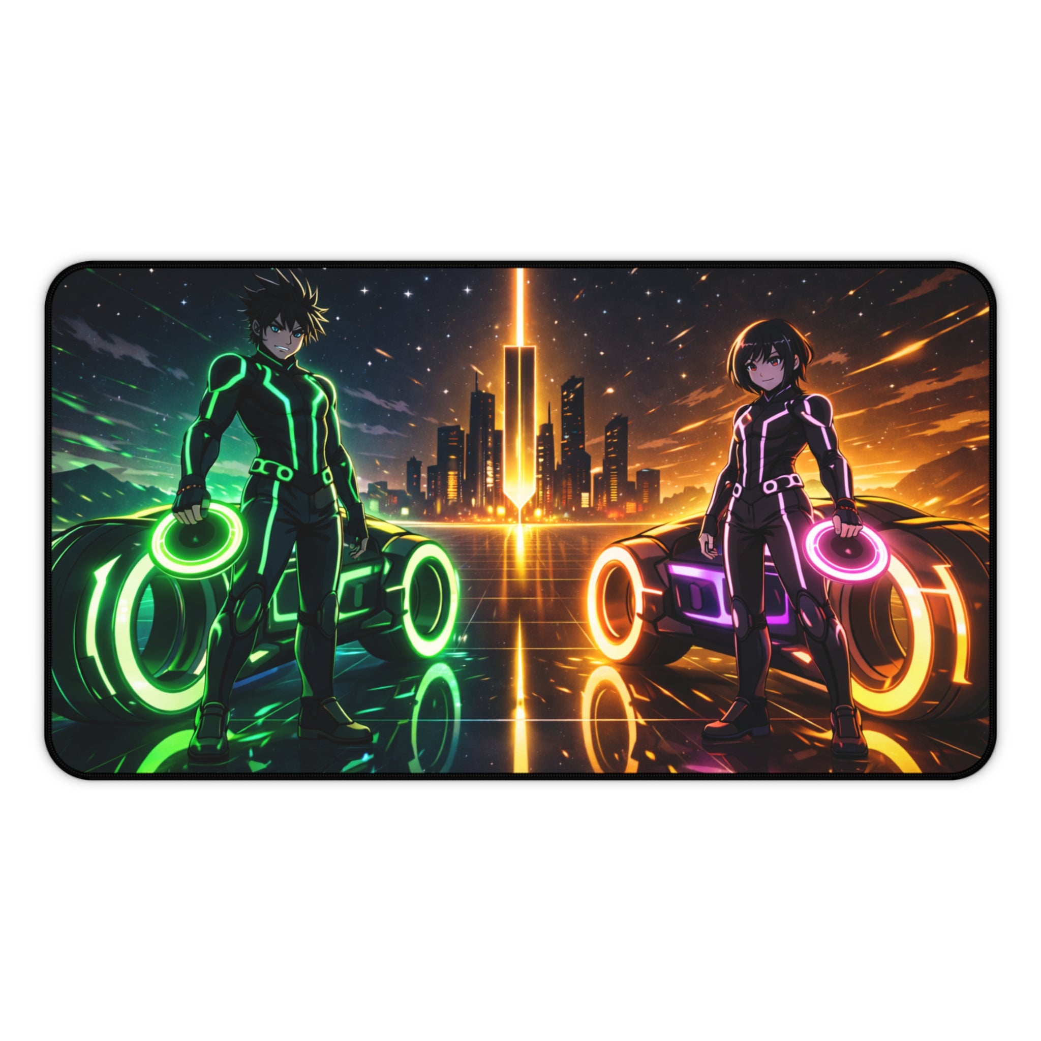 Tron Anime Desk Mat - Tron Gaming Mouse Pad