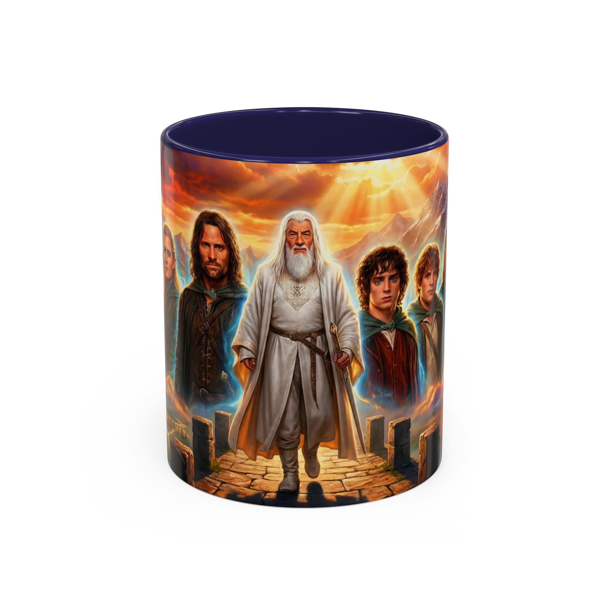The Lord of the Rings Mug, Vibrant LOTR Coffee Mug for Fans