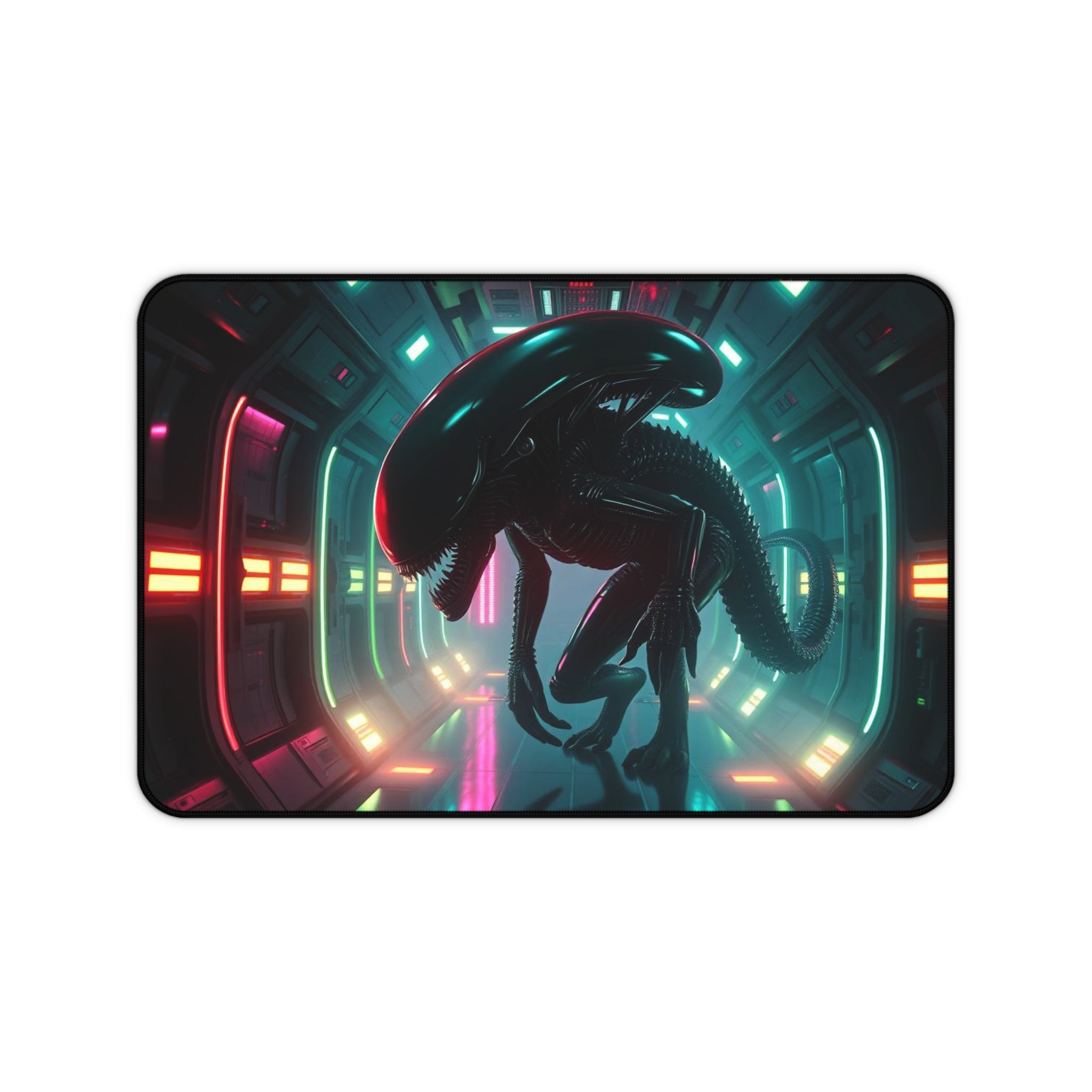 Aliens Desk Mat, Sci-Fi Extra Mouse Pad, Keyboard Mat, Desk Pad, Gaming Desk Pad, Mousemat, Deskmat Deskpad