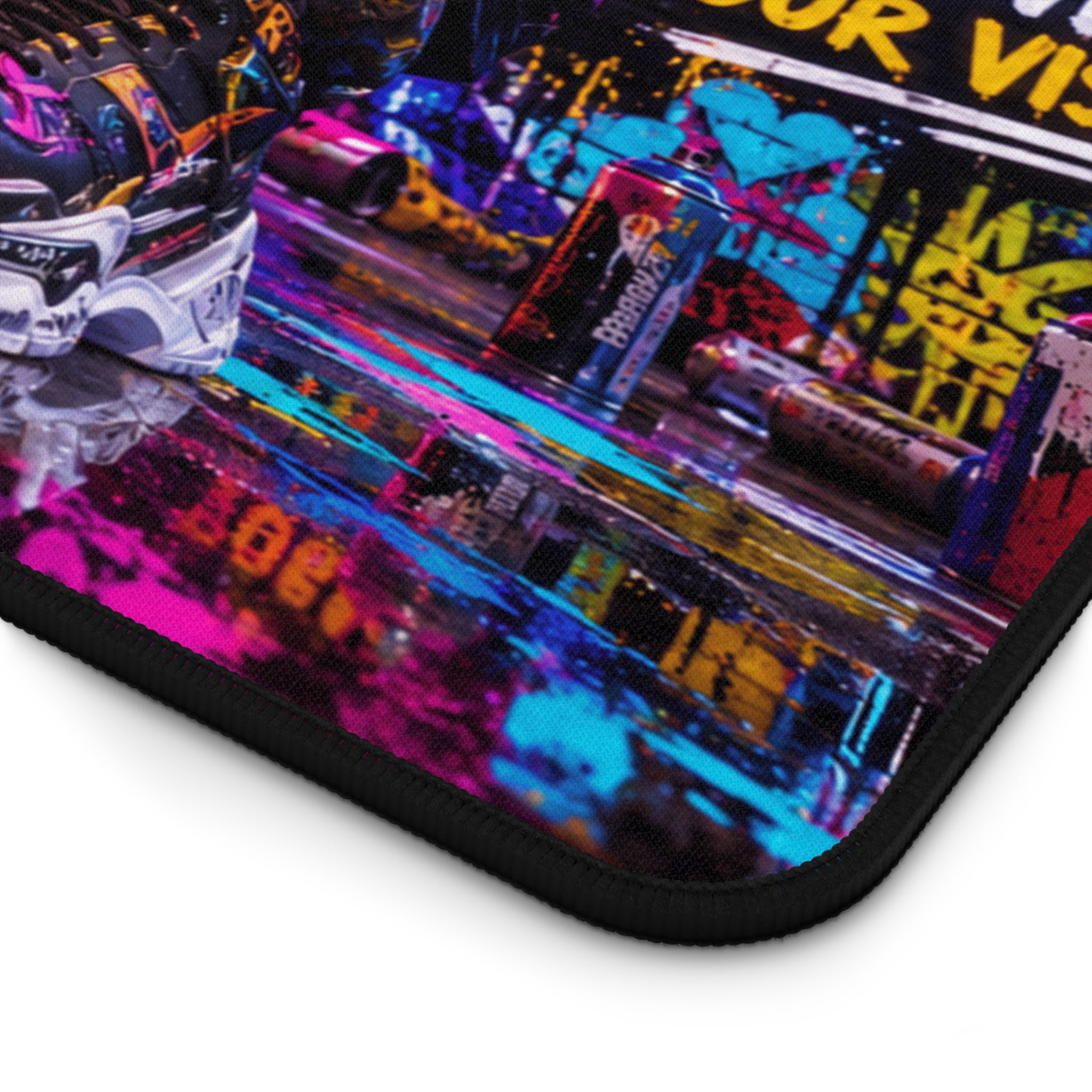 Dream Big Desk Mat — Motivational Urban Mousepad