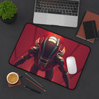 Alien Xenomorph Desk Mat, Sci-Fi Extra Mouse Pad, Unique Keyboard Mat