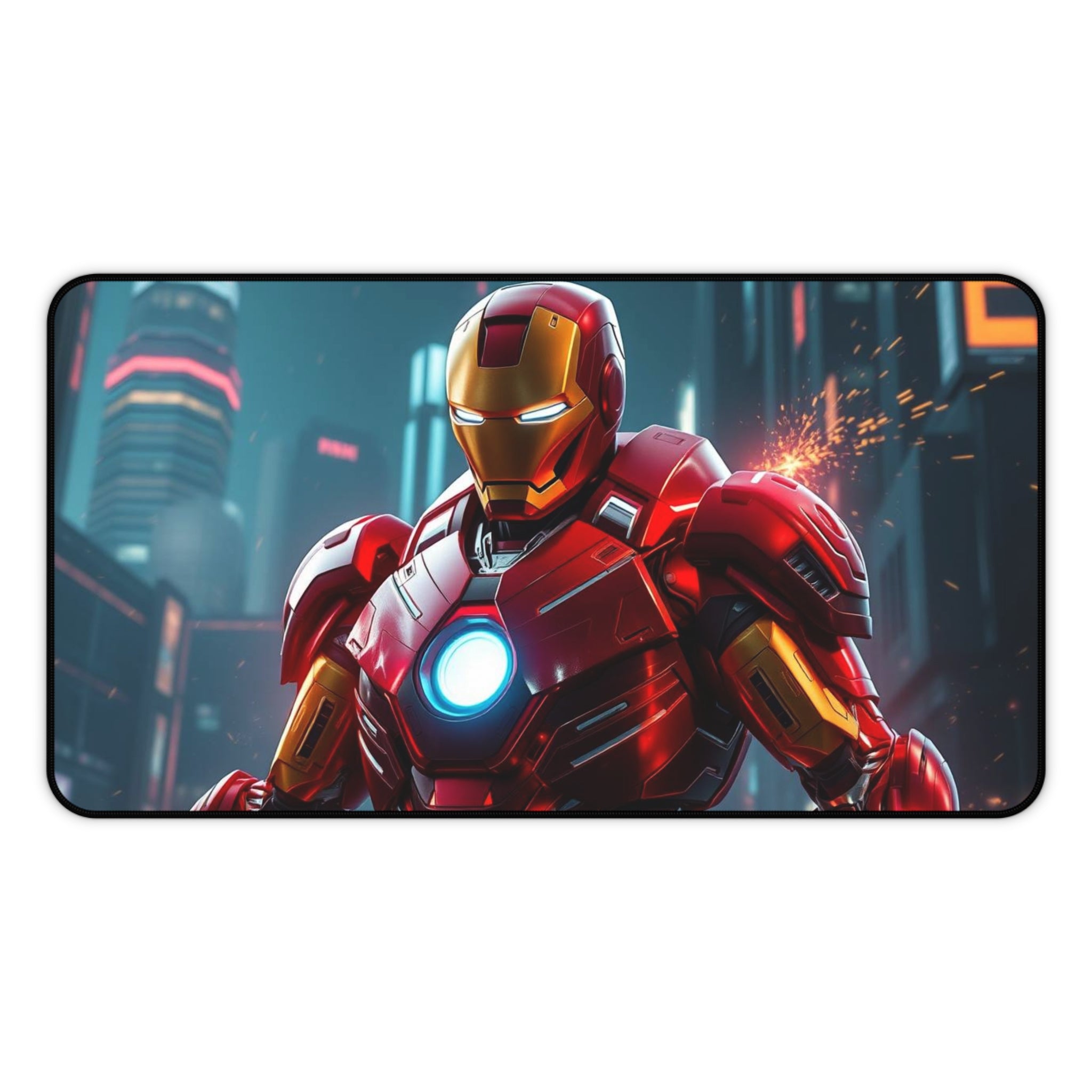 Iron Man Gaming Desk Mat - Perfect for Gamers, Office Decor, Gifts, Workspaces, Home Office