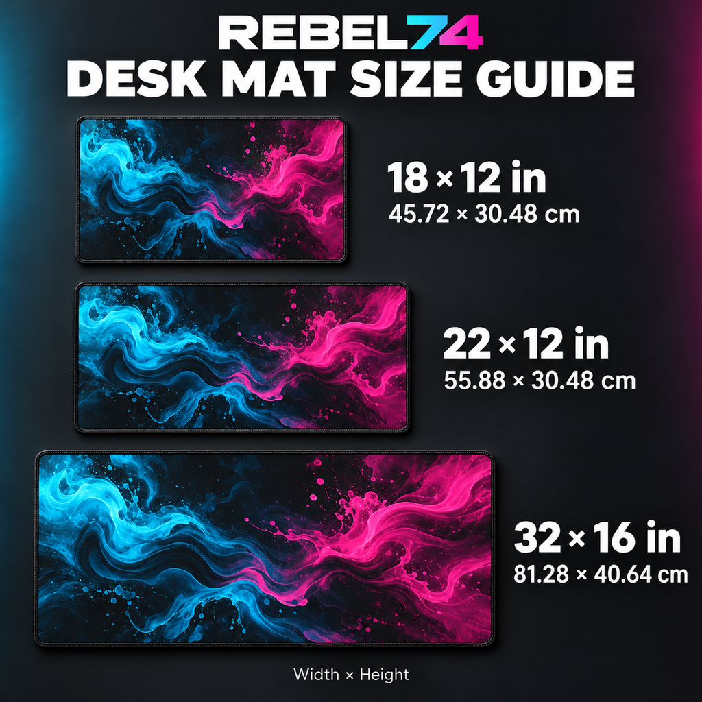 Sexy Anime Girl Desk Mat - Waifu Large Mouse Pad