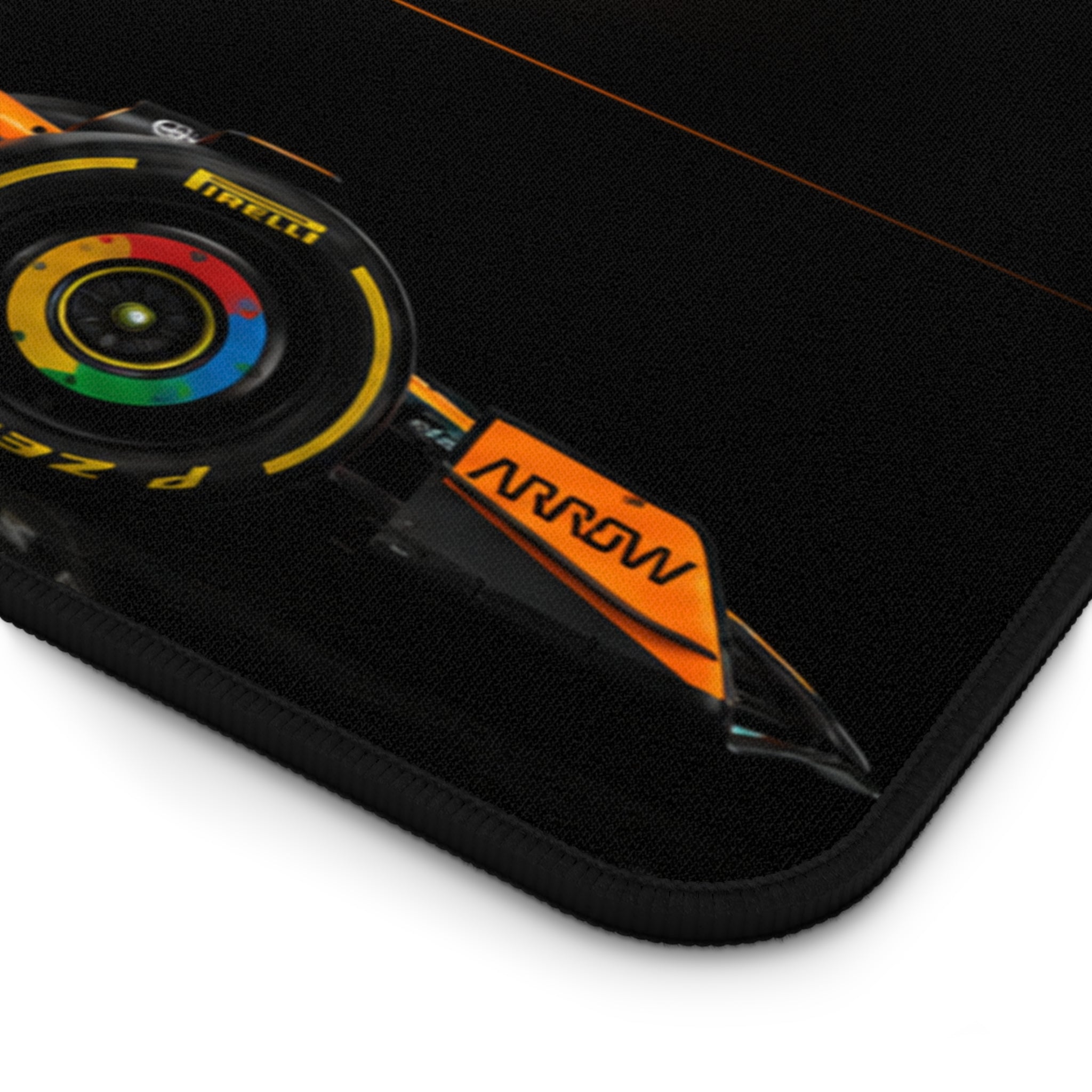 McLaren MCL38 Racing Desk Mat — Formula 1 Car Mouse Pad