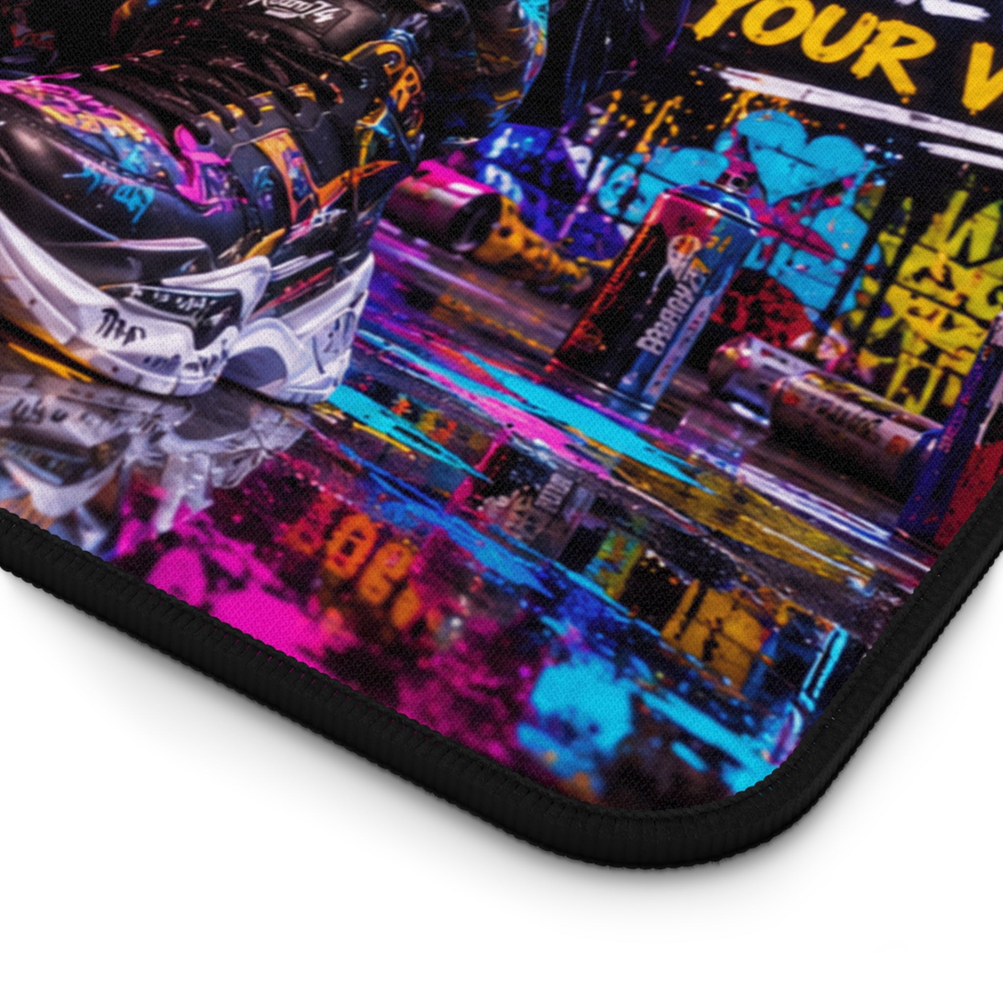 Dream Big Desk Mat — Motivational Urban Mousepad