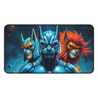 Galactic Cats Desk Mat, Premium Mouse Pad
