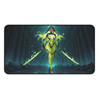 Anime Girl Swordswoman Desk Mat & Large Mouse Pad