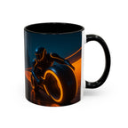 Tron Ceramic Mug. Tron Coffee Cup