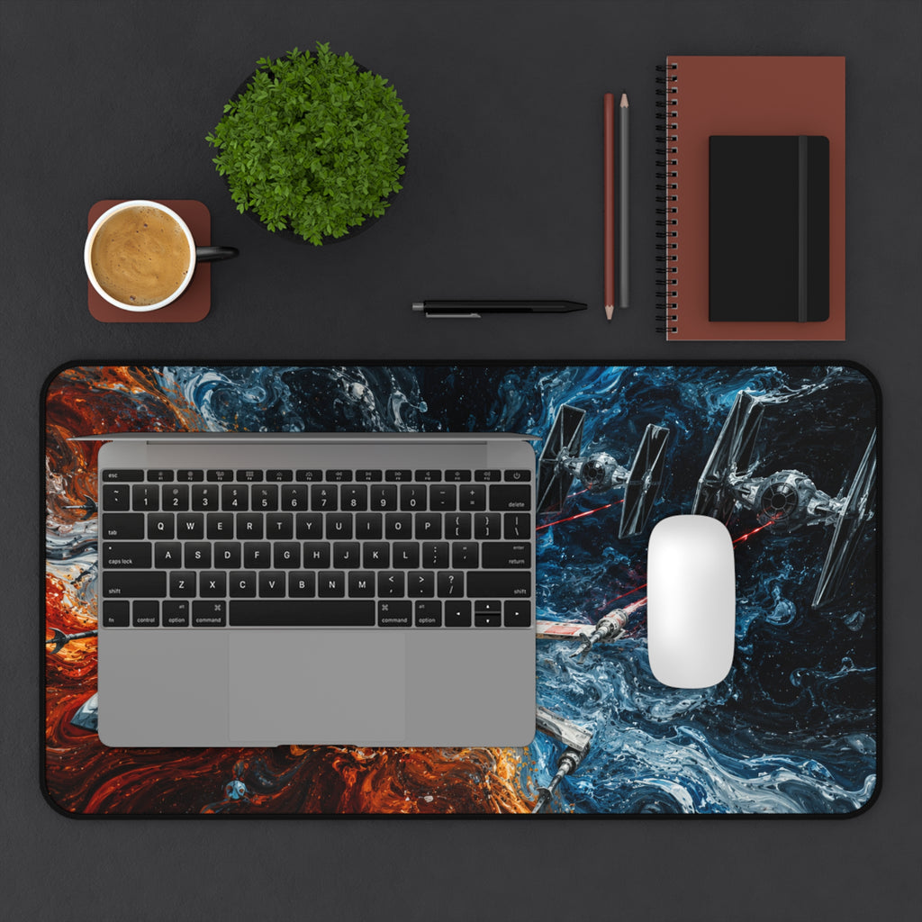 Desk Mat - Space Combat Gaming Mouse Pad