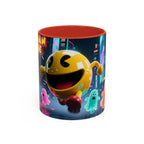 Pac-Man Mug, Colorful Ceramic Cup