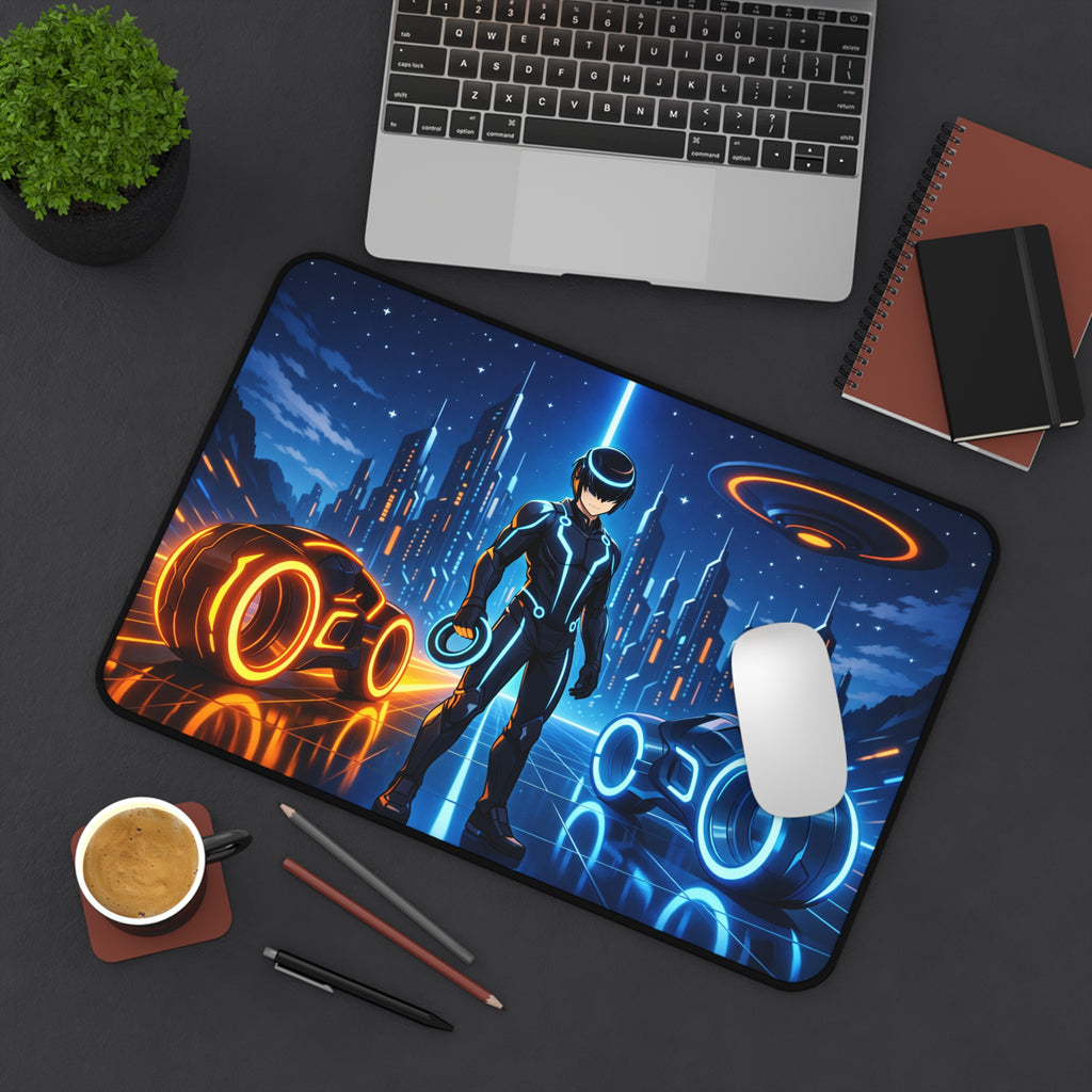 Tron Anime Desk Mat - Tron Gaming Mouse Pad