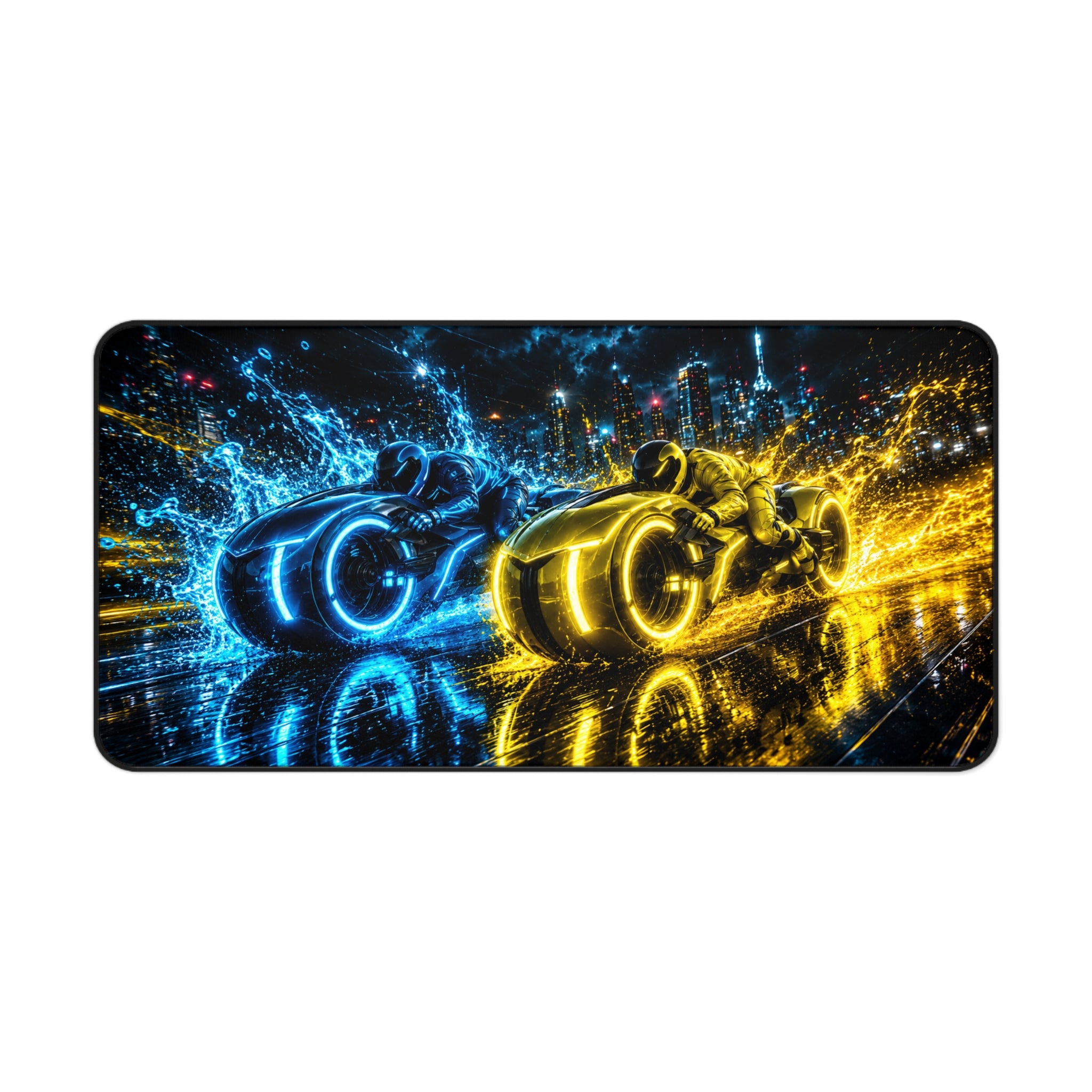 Tron Racers Mouse Pad - Tron-Inspired Desk Pad