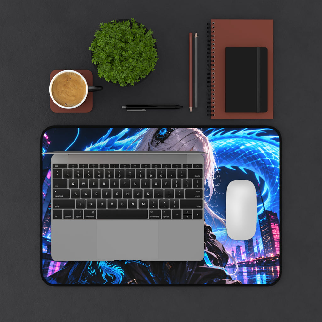 Non-Slip Anime Waifu Desk Pad & Mouse Pad