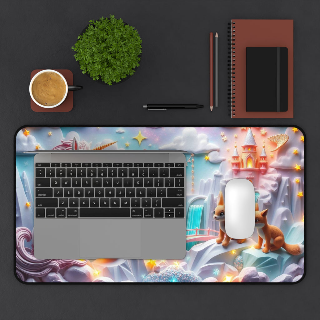 Fantasy World Desk Mat, Premium Mouse Pad for Kids