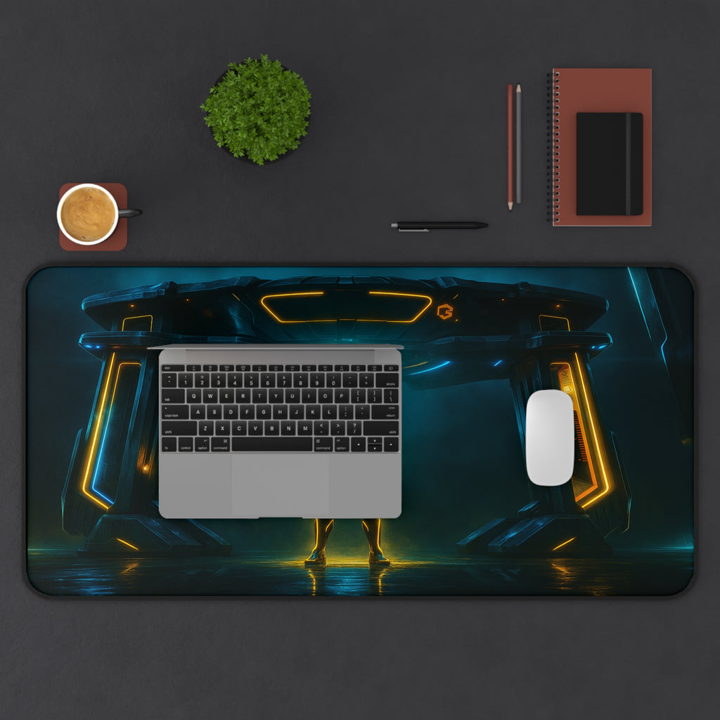 Tron Desk Mat - Tron Legacy Style - Gaming Mouse Pad