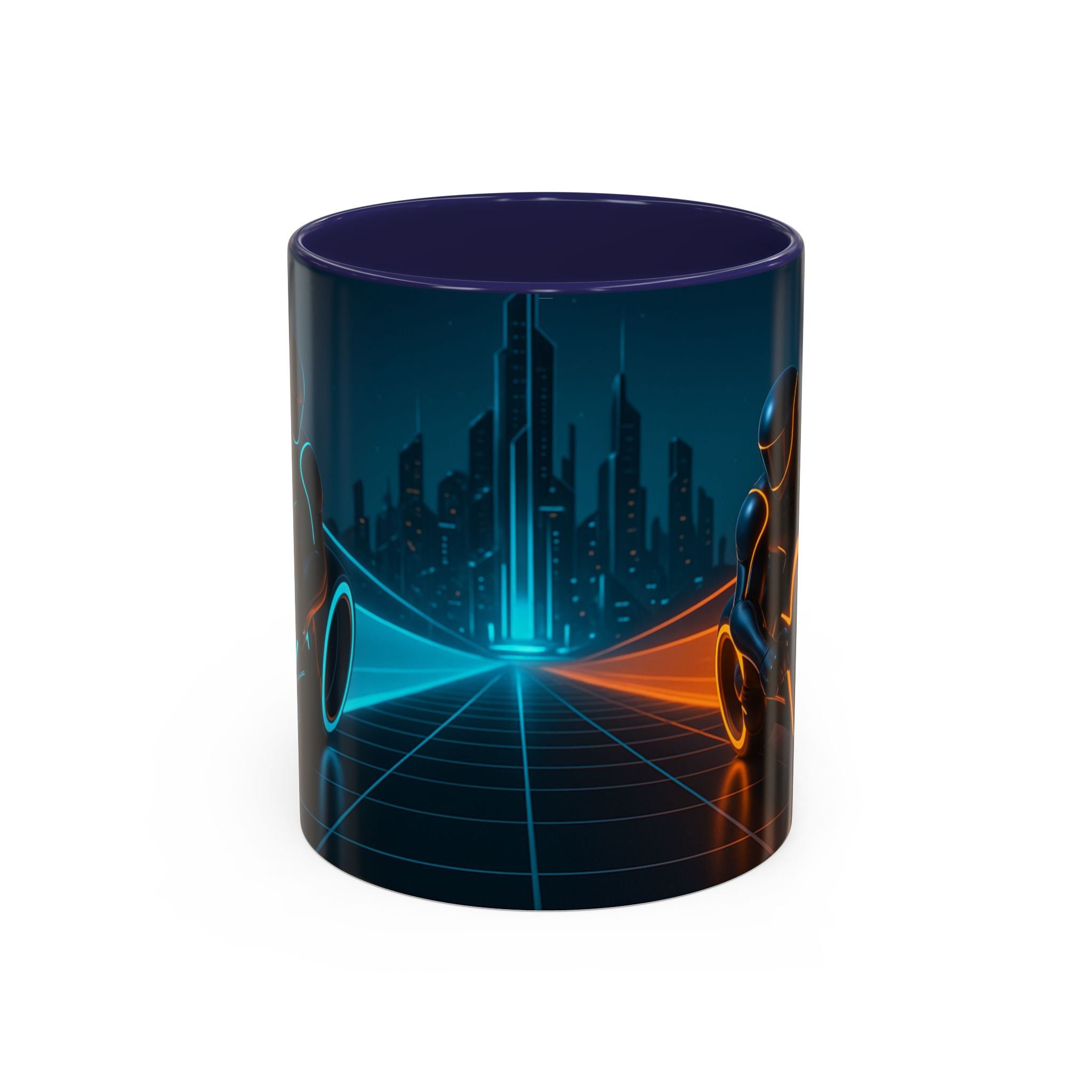Tron Ceramic Mug. Tron Coffee Cup