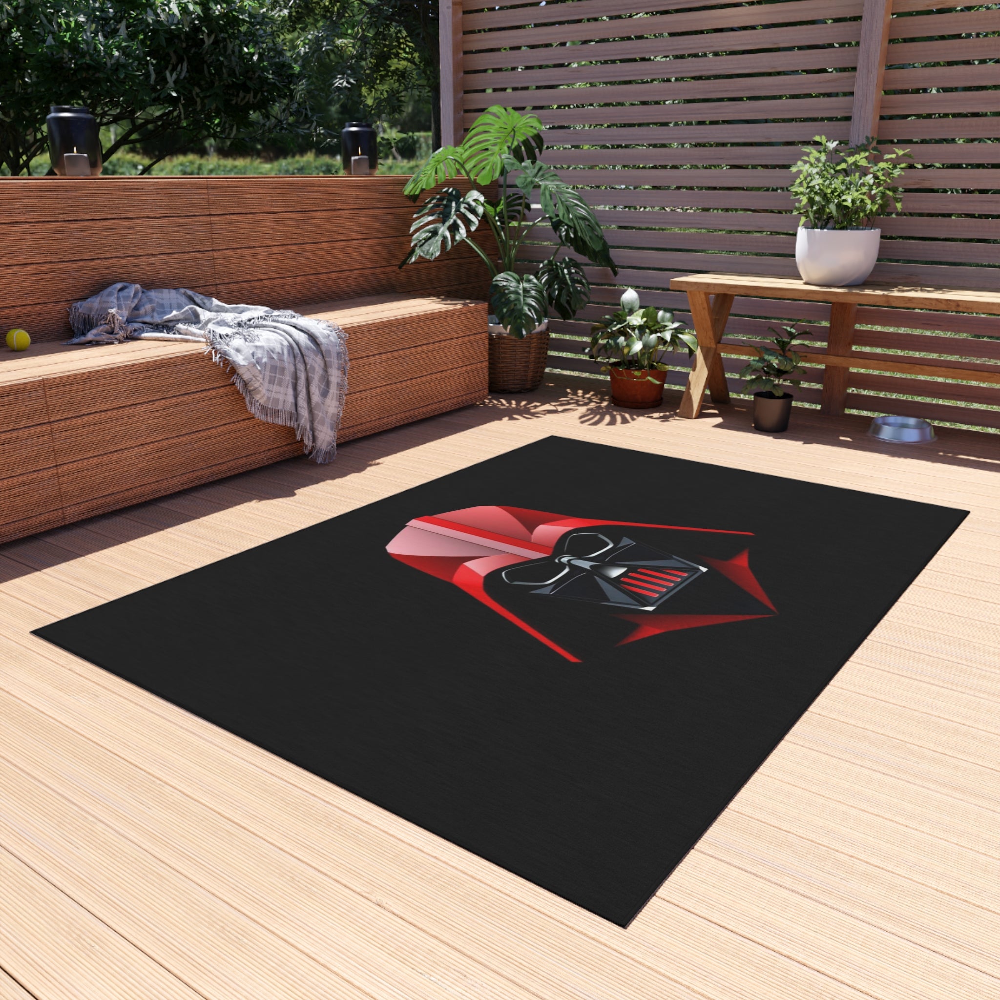 Darth Vader Rug, Star Wars Carpet for Gamers & Sci-Fi Fans