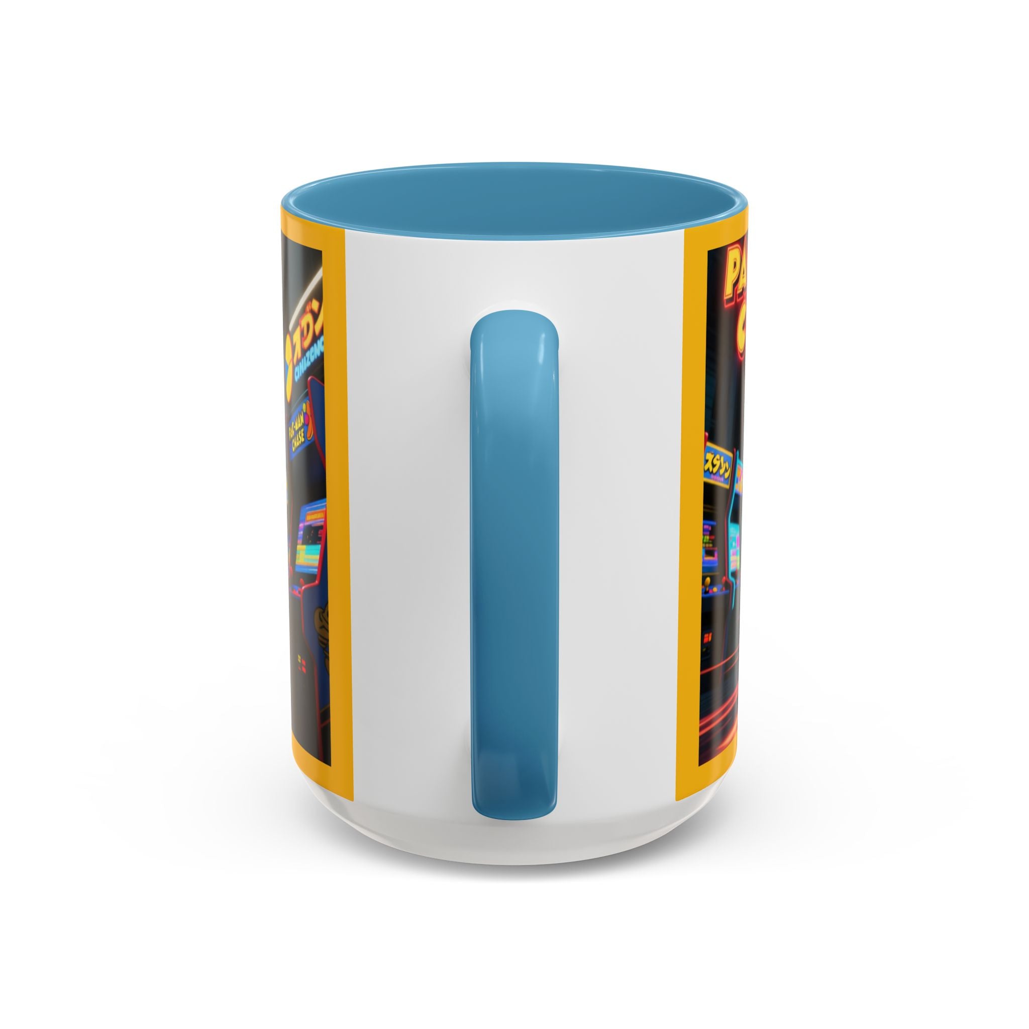 Pac-Man Mug, Colorful Ceramic Cup