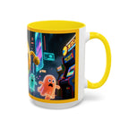 Pac-Man Mug, Colorful Ceramic Cup