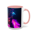 Dreamcatchers Ceramic Mug, Colorful Interior, Microwave and Dishwasher Safe