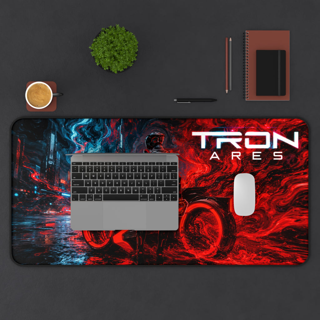 Tron Racer Desk Mat - Tron Ares-Inspired Mouse Pad