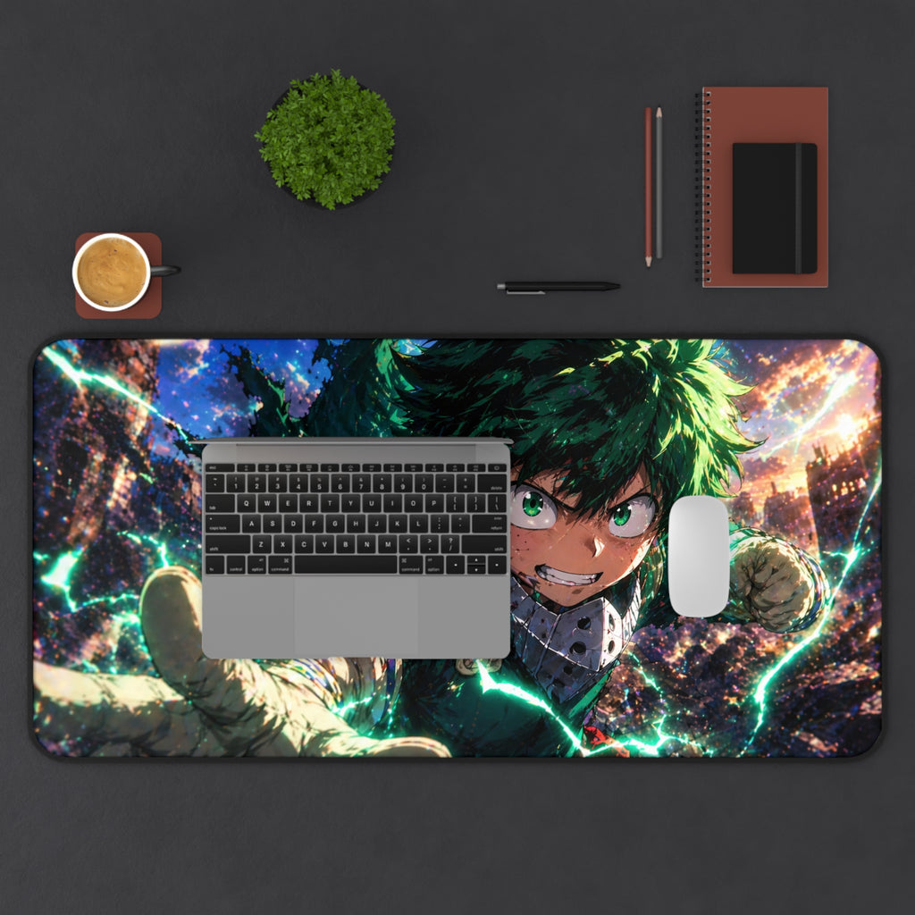 Izuku Midoriya Anime Desk Mat Gaming Pad