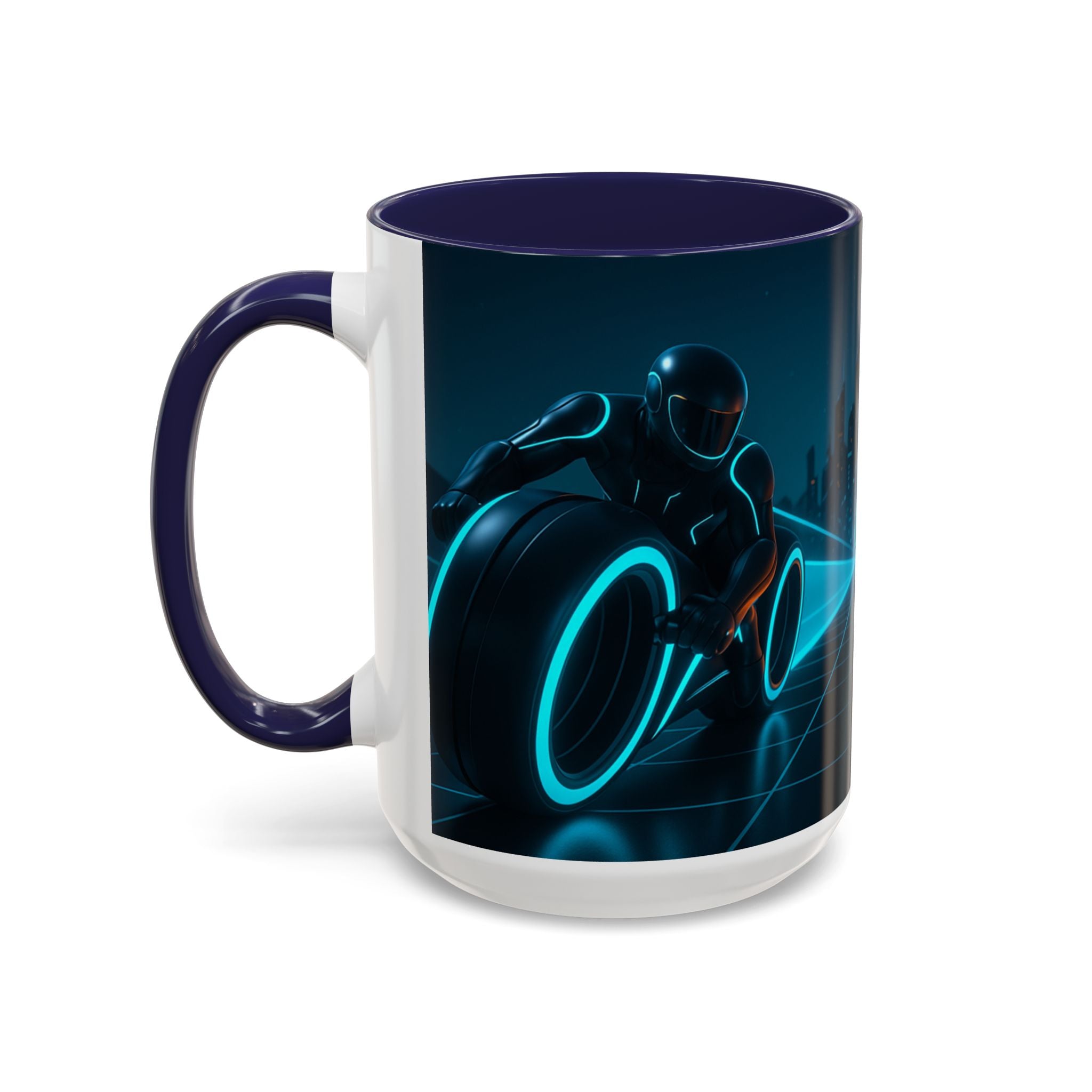 Tron Ceramic Mug. Tron Coffee Cup