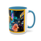 Pac-Man Mug, Colorful Ceramic Cup