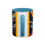 Pac-Man Mug, Colorful Ceramic Cup