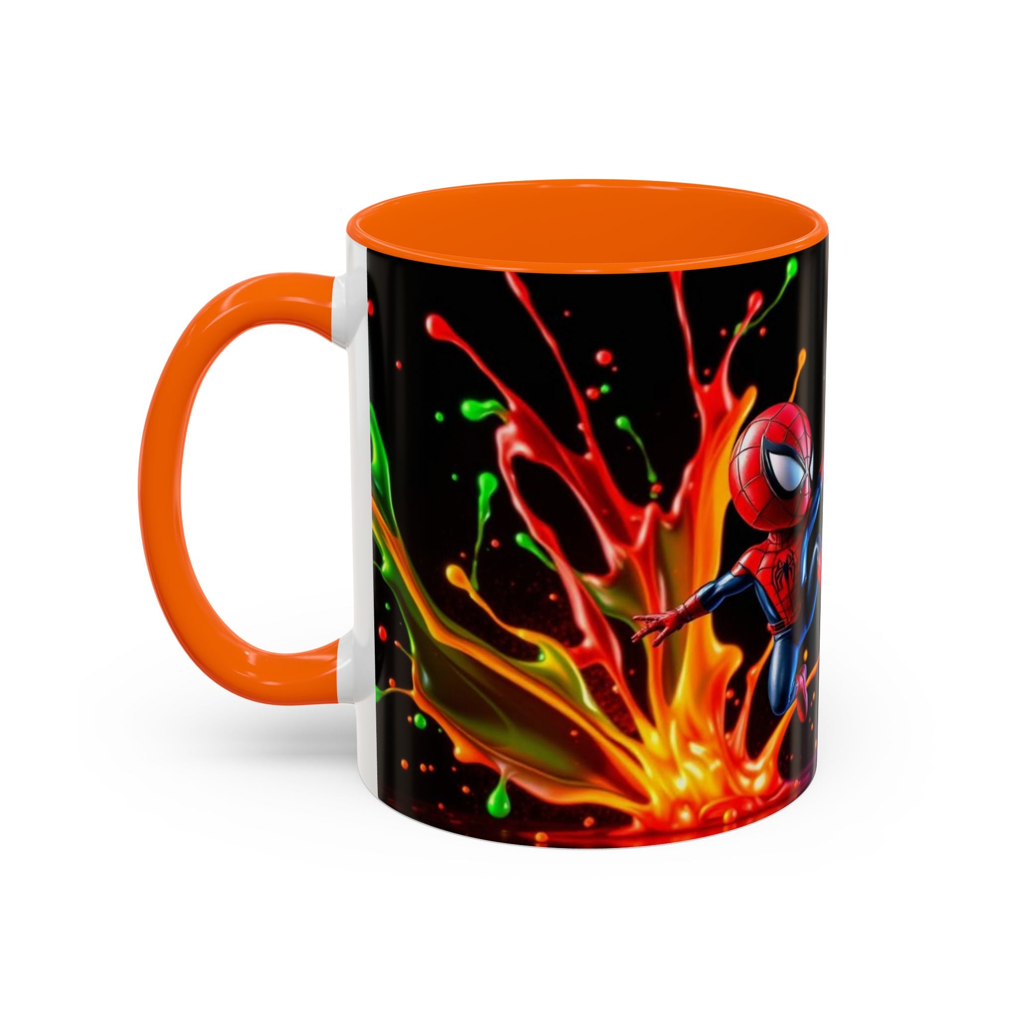 Spiderman vs Venom Mug, Colorful Ceramic Cup