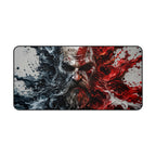 God of War Mouse Pad — Spartan Warrior Gaming Desk Mat
