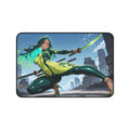 Anime Waifu Warrior Desk Mat, Gaming Desk Pad