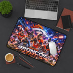 Denver Broncos Gaming Desk Mat — NFL Broncos Mouse Pad