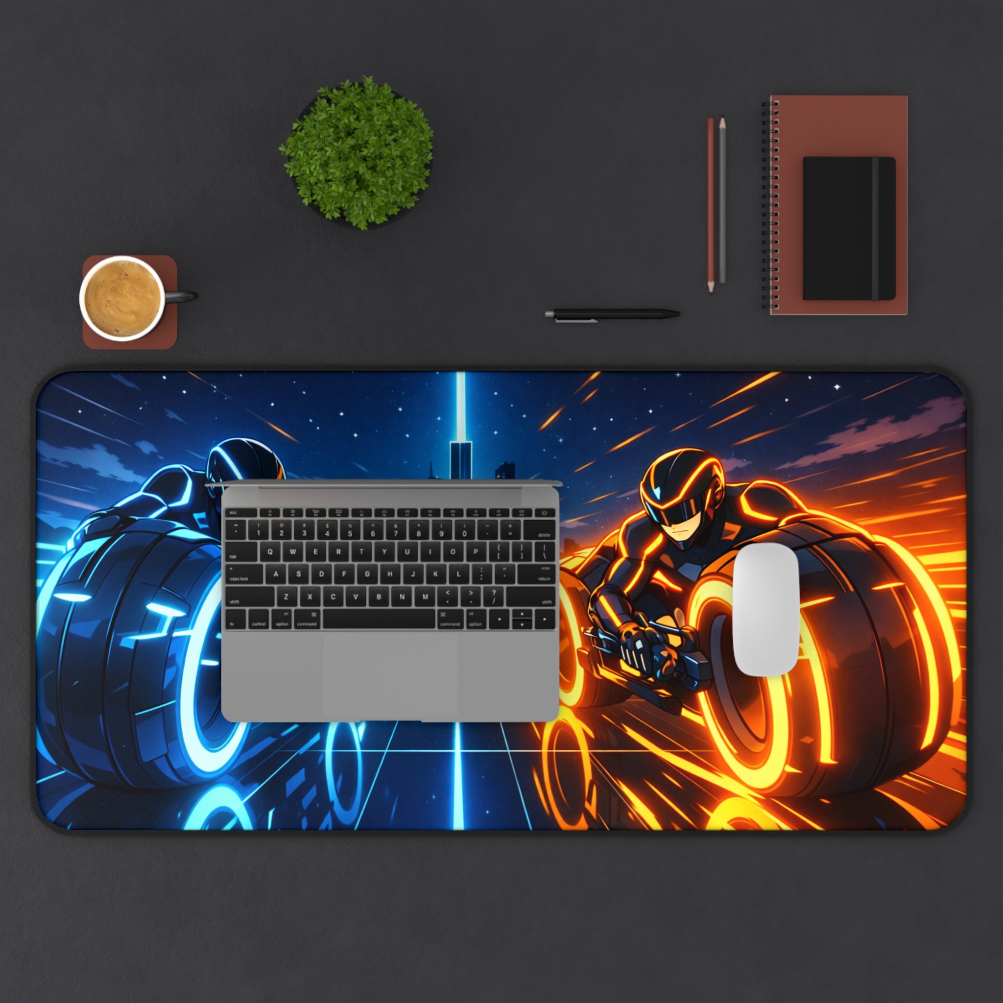 Tron Anime Desk Mat - Tron Gaming Mouse Pad