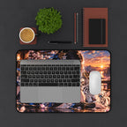 Anime Waifu Character Desk Mat & Gaming Mouse Pad