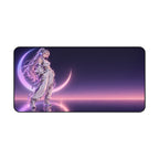Anime Girl Desk Mat – Lavender Moon