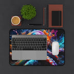 Vibrant Octopus Mouse Pad — Colorful Animal Print Desk Mat