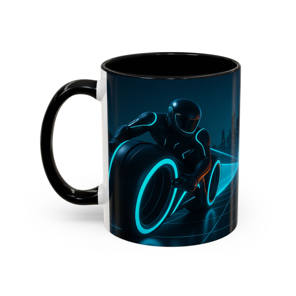 Tron Ceramic Mug. Tron Coffee Cup