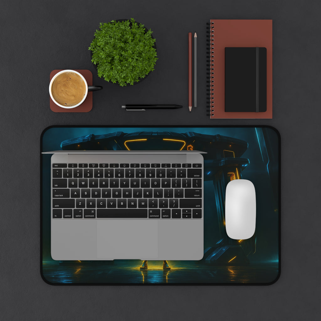 Tron Desk Mat - Tron Legacy Style - Gaming Mouse Pad