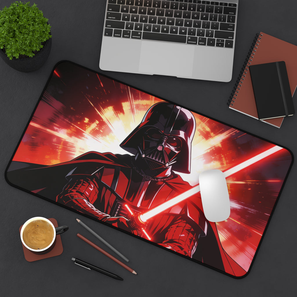 Darth Vader Desk Mat, Star Wars Gaming Mouse Pad with Non-Slip Base