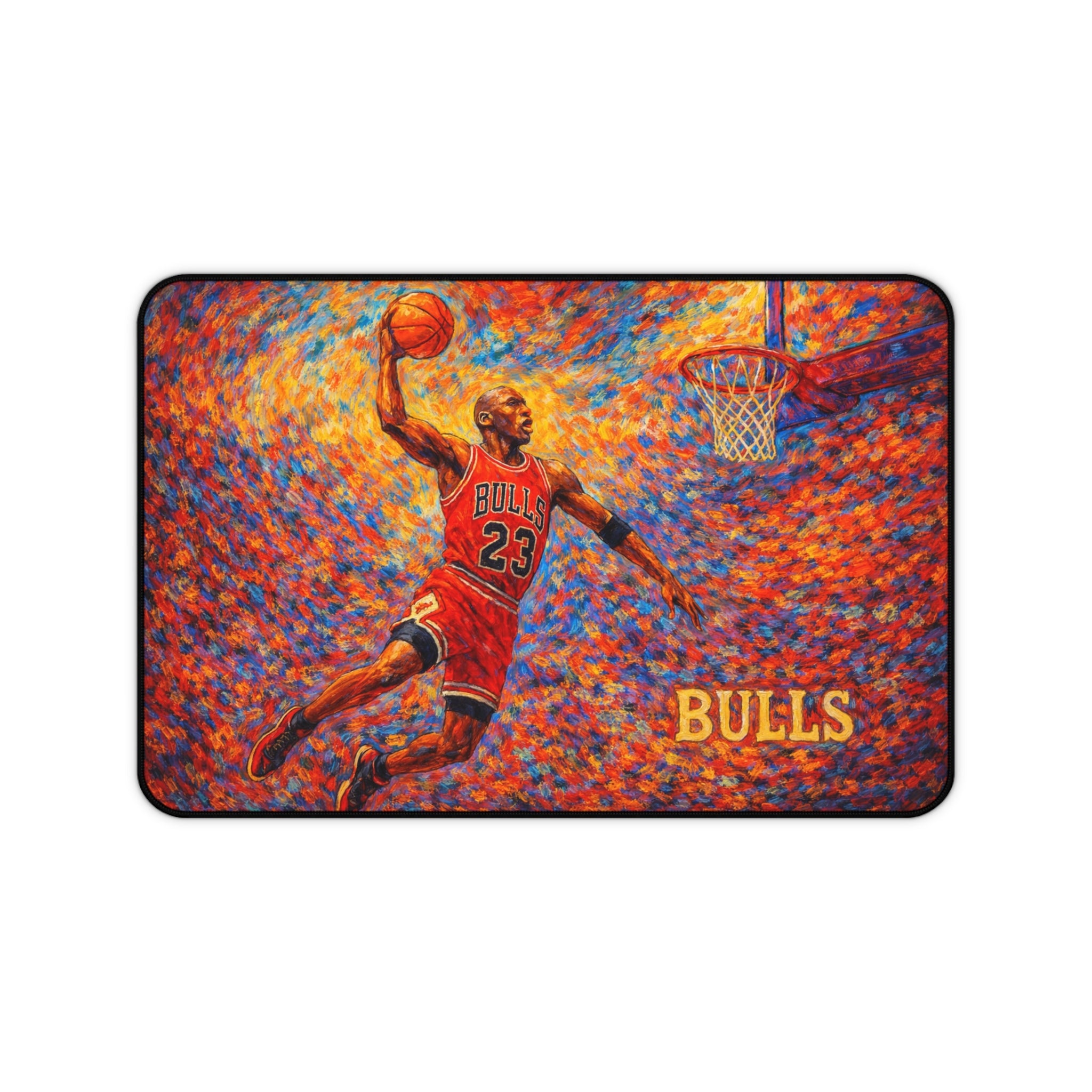 Michael Jordan Desk Mat, Colorful Non-Slip Mouse Pad for Office & Gaming