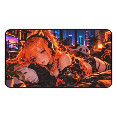 Anime Waifu Desk Pad for Gaming & Work