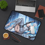 Cyber Kunoichi Anime Desk Mat & Gaming Mouse Pad