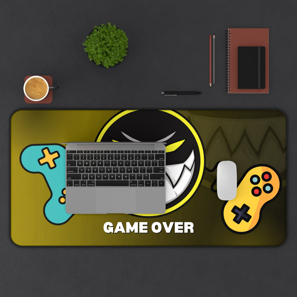 Gaming Mouse Pad - Game Over - Gamer Accessories - Gaming Desk Mat